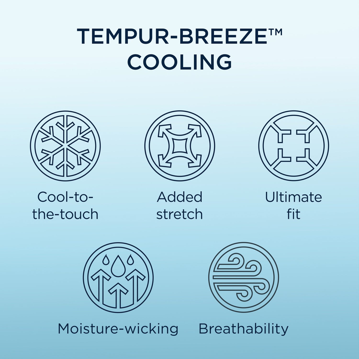 Tempur Breeze Cooling Sheet Set