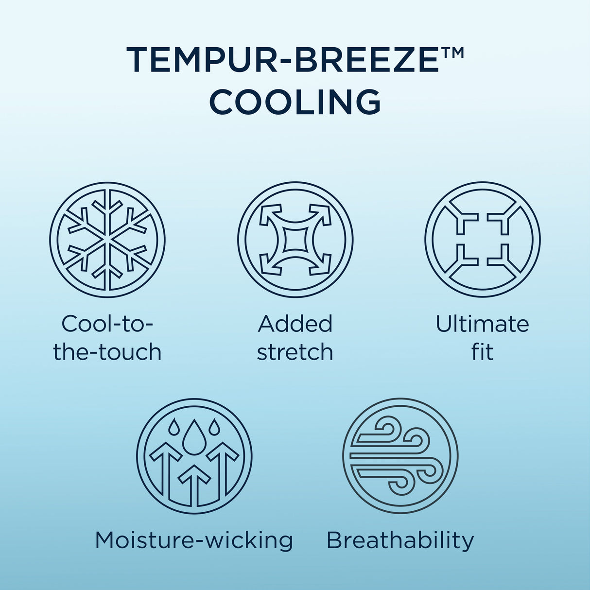 Tempur Breeze Cooling Sheet Set