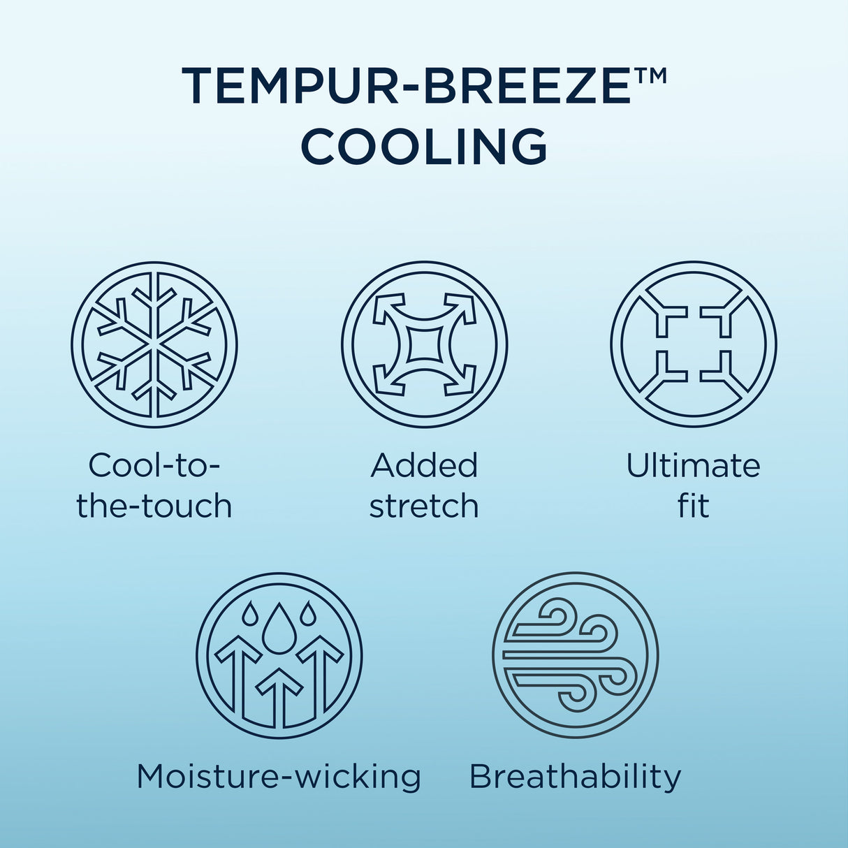 Tempur Breeze Cooling Sheet Set