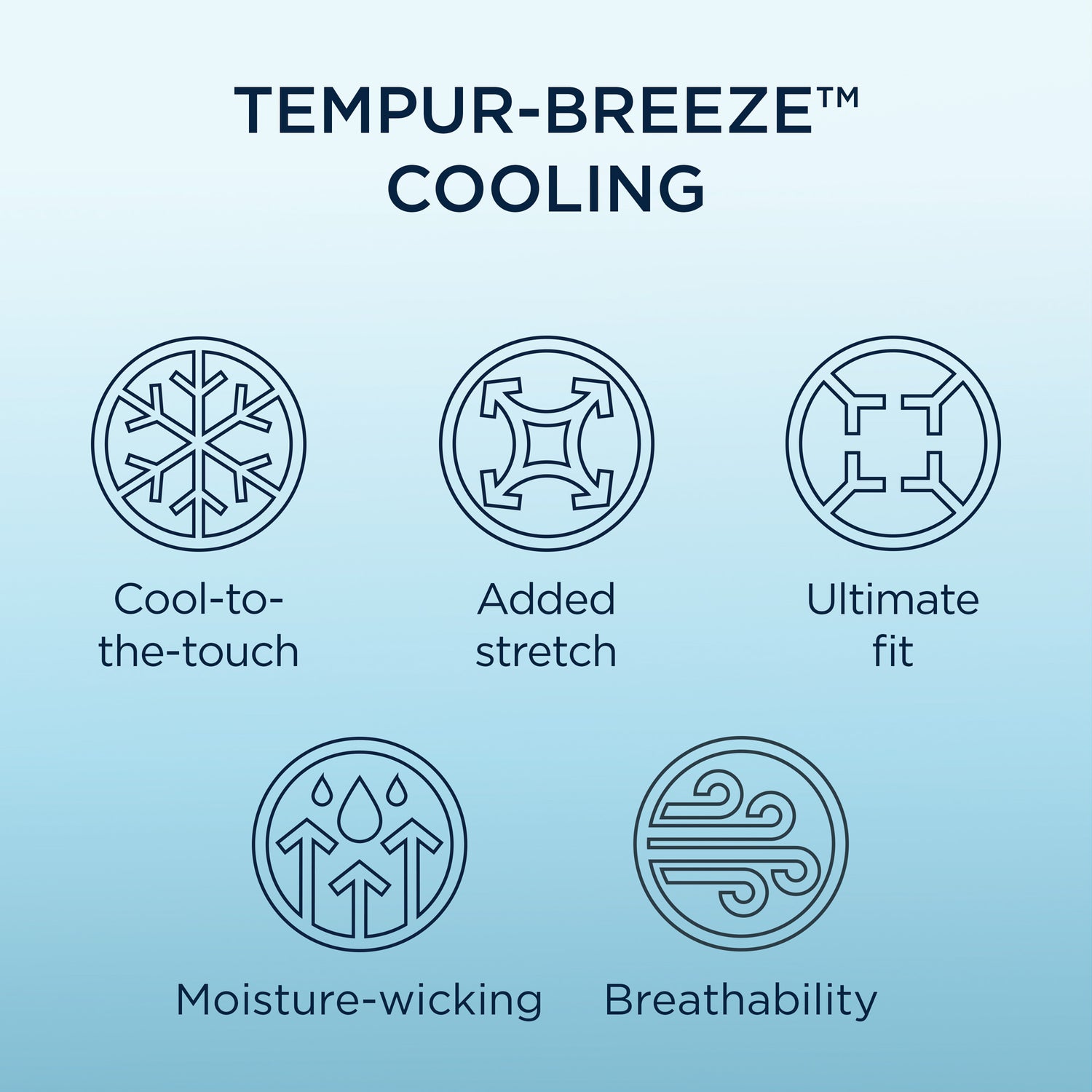 Tempur Breeze Cooling Sheet Set
