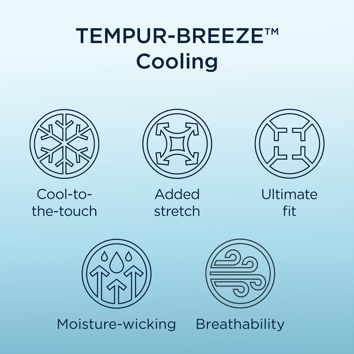 Tempur Breeze Cooling Sheet Set