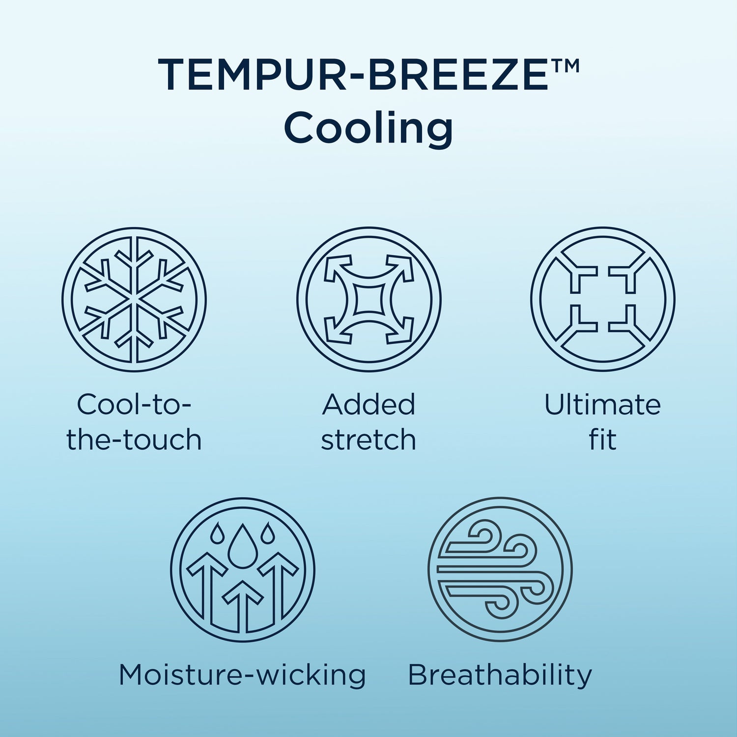 Tempur Breeze Cooling Sheet Set