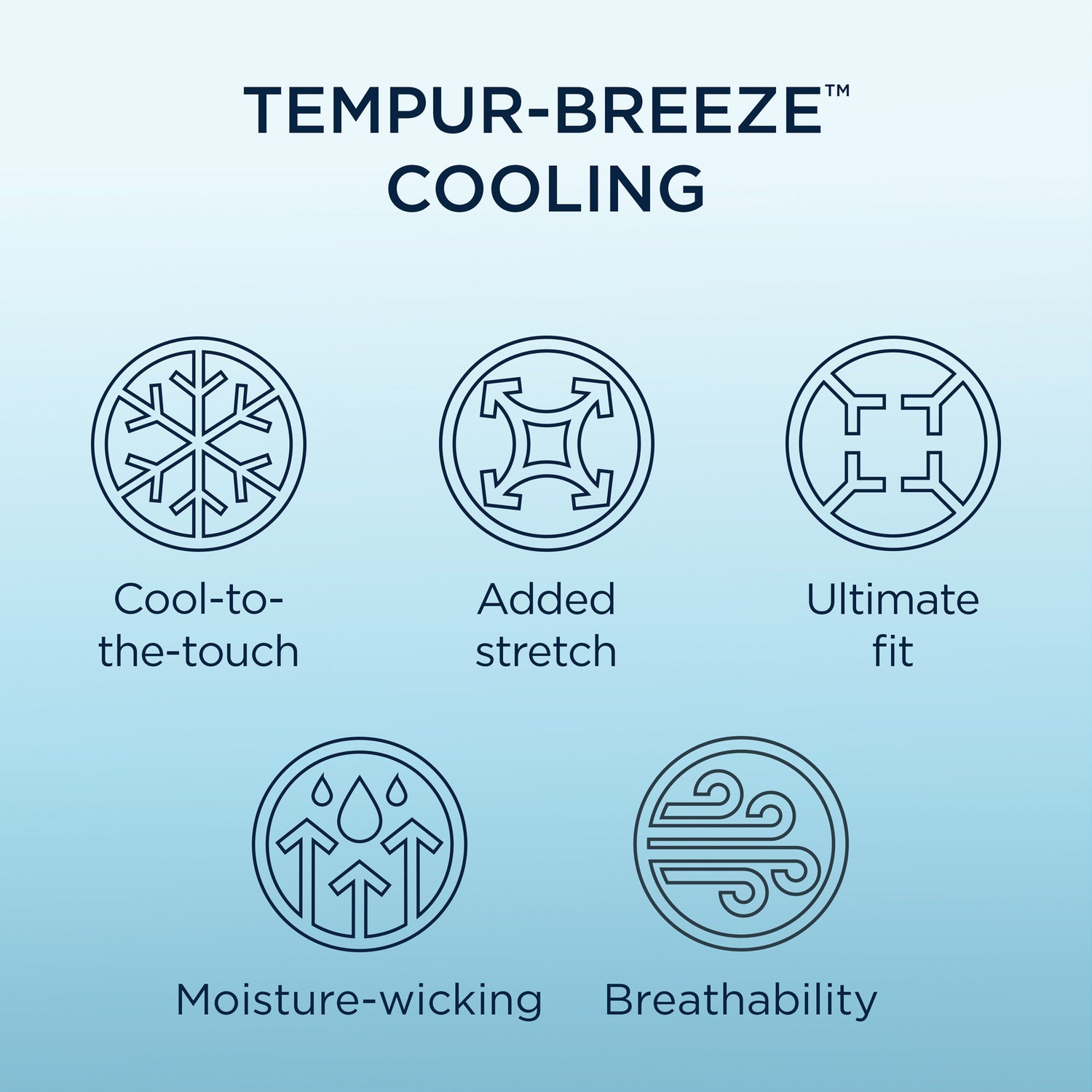 Tempur Breeze Cooling Sheet Set