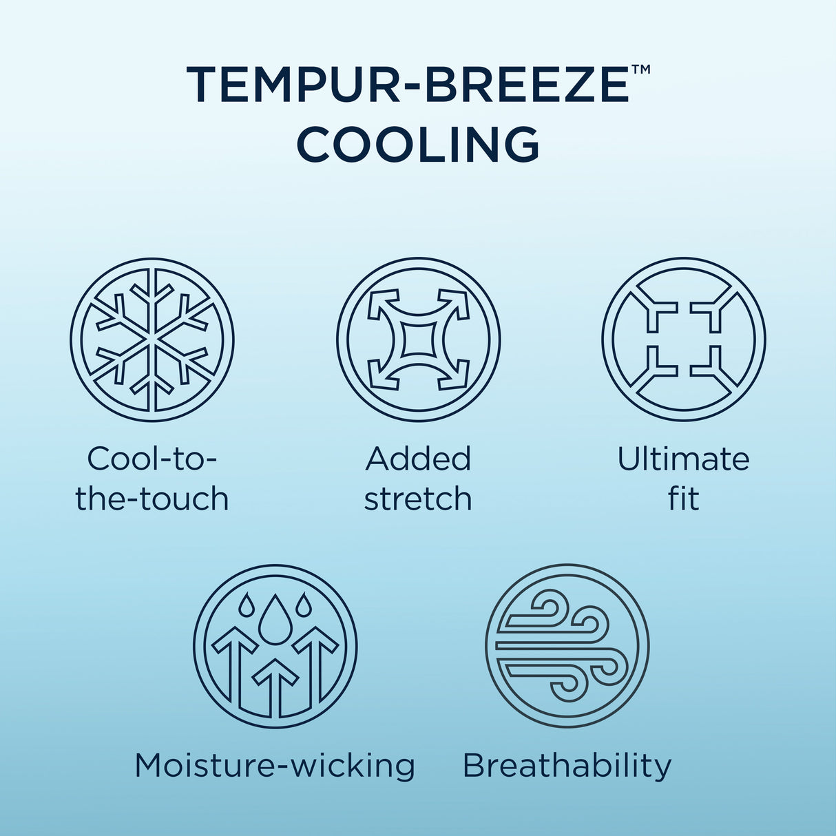 Tempur Breeze Cooling Sheet Set