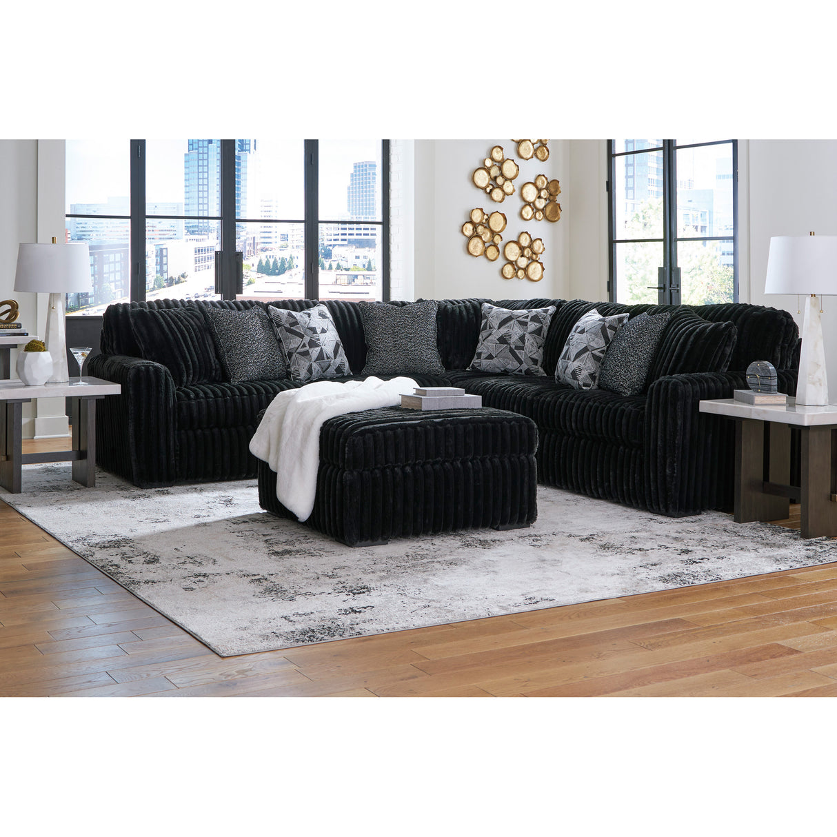 Midnight Madness 3 Piece Sectional - QK1095652_ASHL_LF3_RM