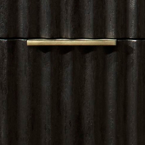 Swatch for the Kentfield Black King 4 Piece Room Group