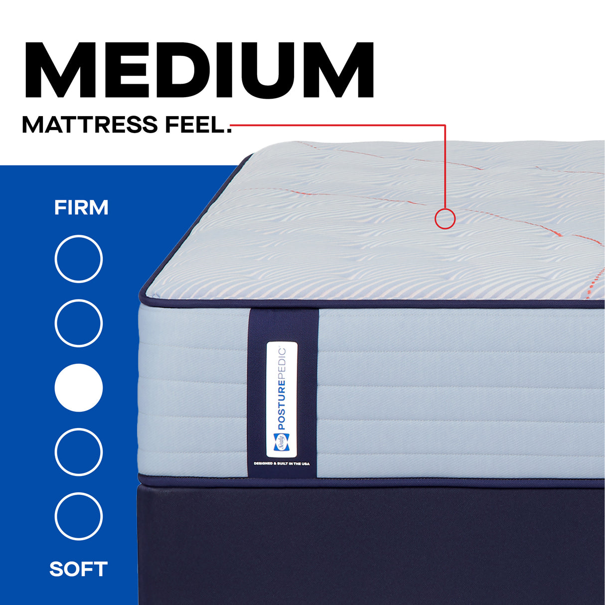 Sealy Posturepedic Dallas Medium Tight Top Mattress