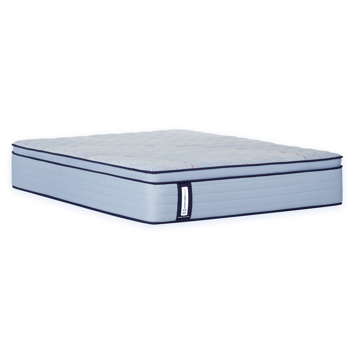 Front right view of Sealy Posturepedic Dallas Soft Pillowtop Queen Mattress