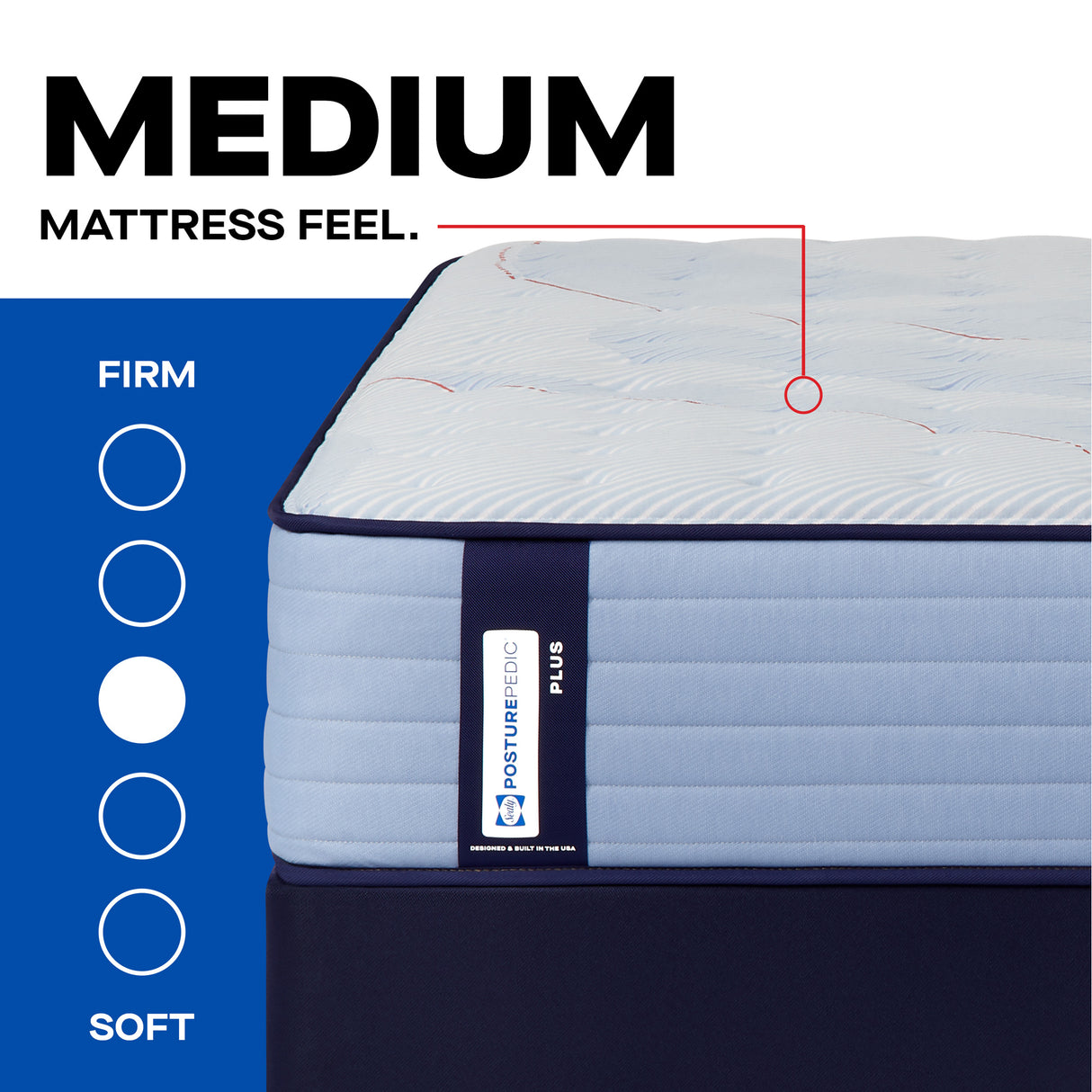 Sealy Posturepedic Plus Hagerstown Medium Tight Top Mattress
