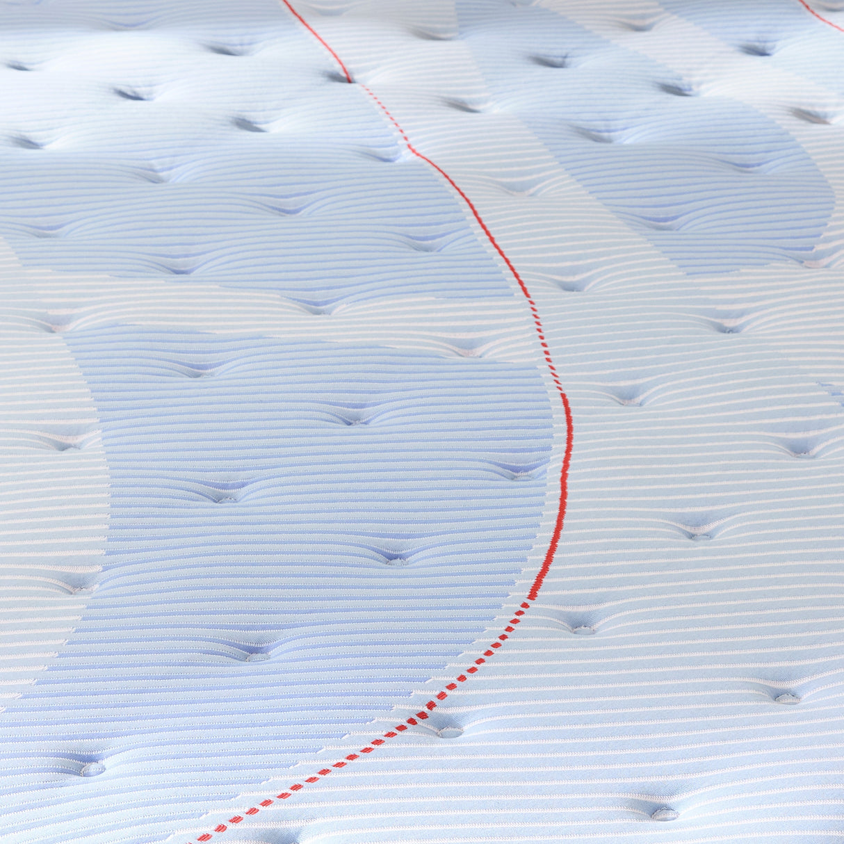 Swatch for the Sealy Posturepedic Plus Hagerstown Medium Tight Top Split King Mattress