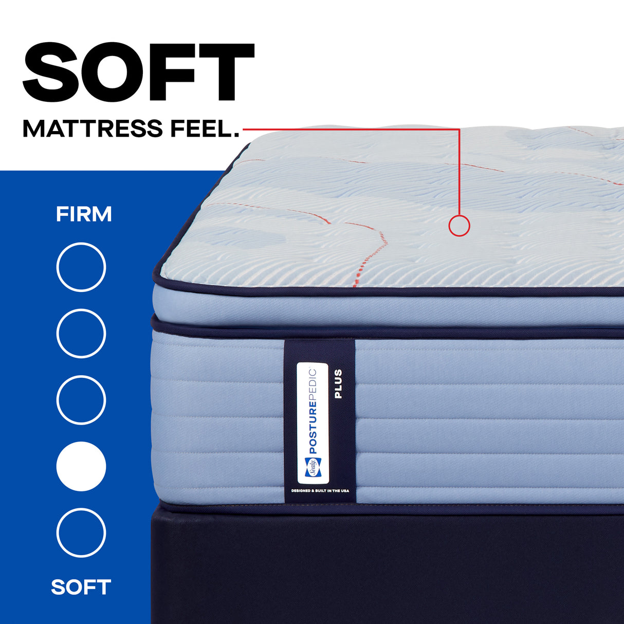 Sealy Posturepedic Plus Hagerstown Soft Pillowtop Mattress