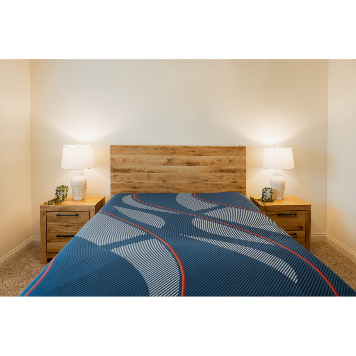 Room setting 6 featuring Sealy Posturepedic Elite Brenham II Soft Hybrid Queen Mattress