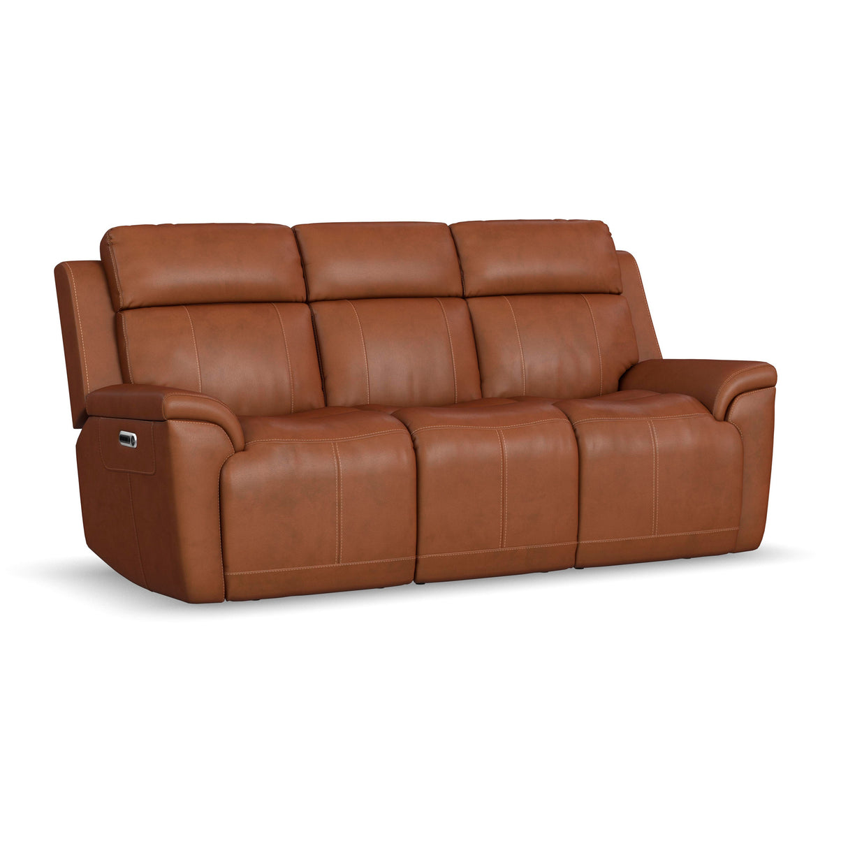 Amelia Power Reclining Console Sofa with Power Headrests and Lumbar