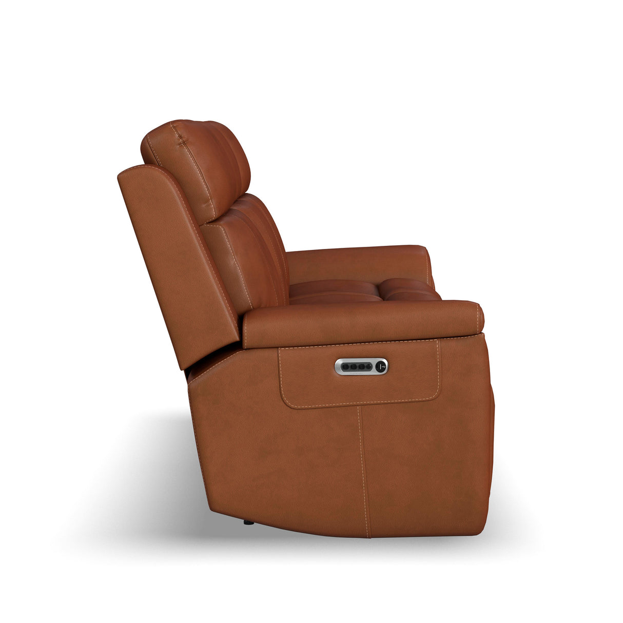 Amelia Power Reclining Console Sofa with Power Headrests and Lumbar