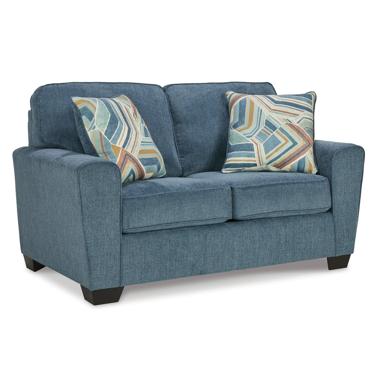Front right view of Cashton Loveseat