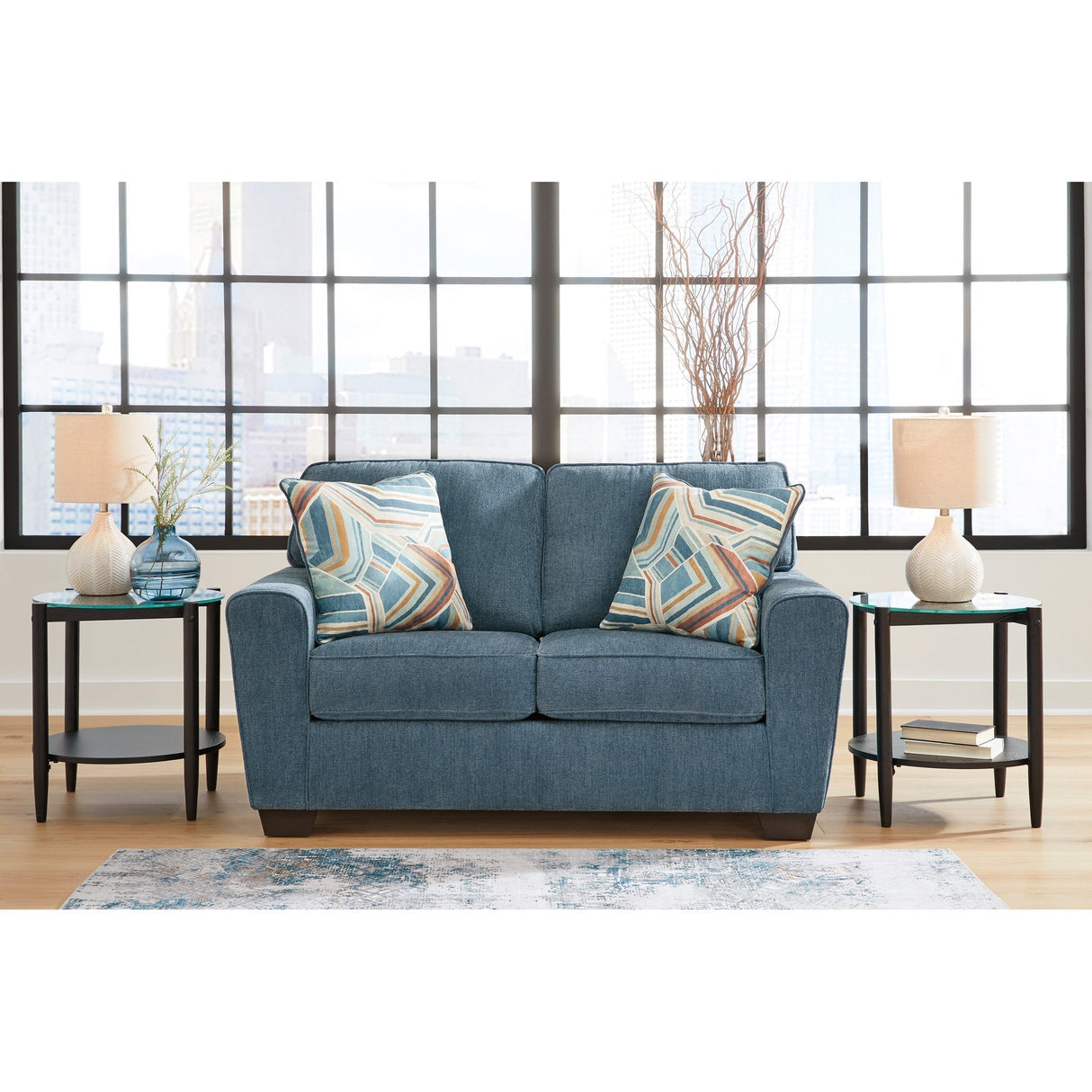 A room setting featuring Cashton Loveseat