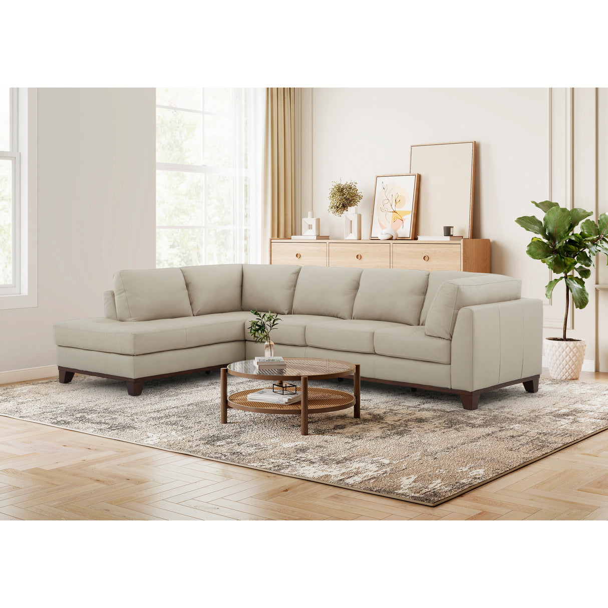 Branford 2 Piece Left Chaise Sectional