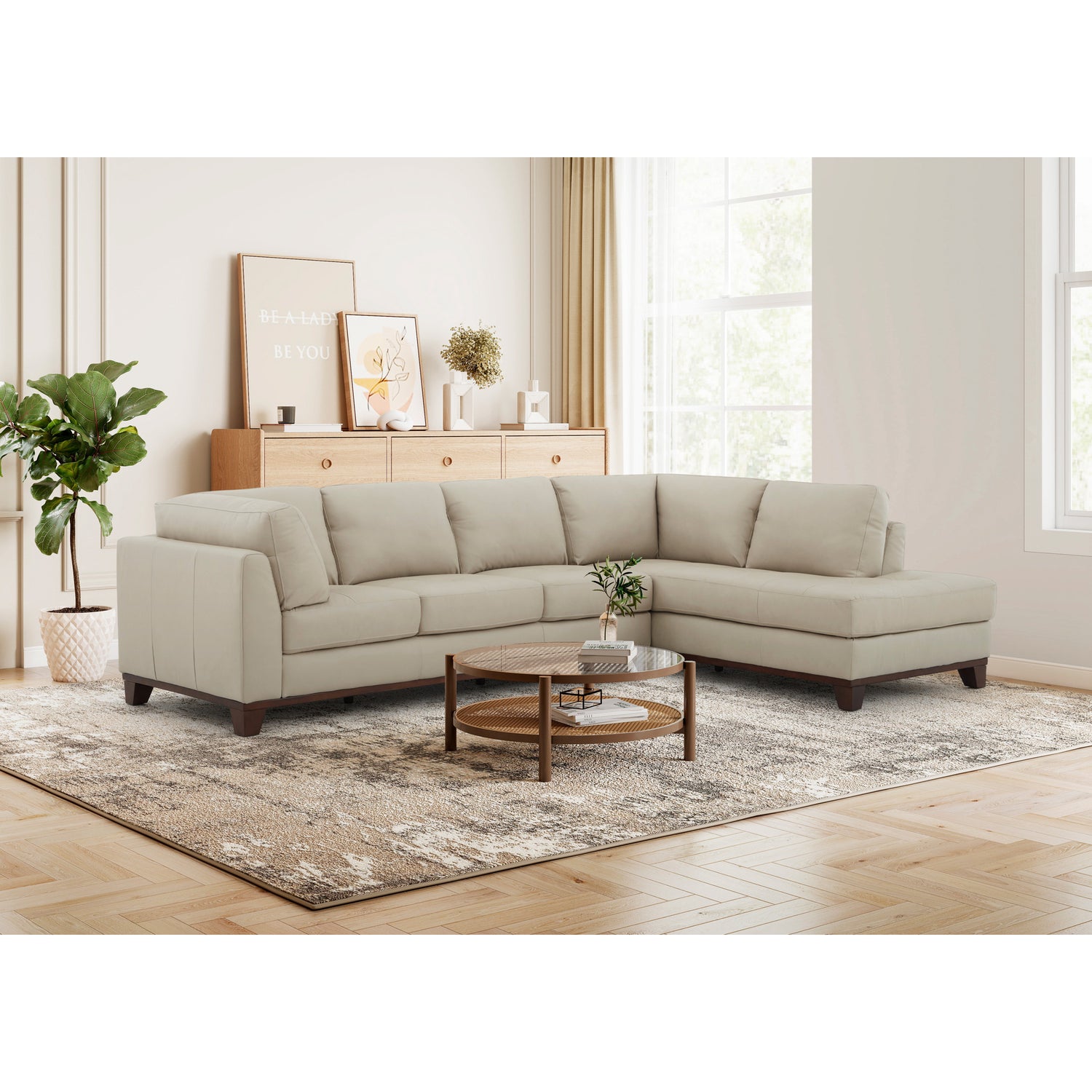 Branford 2 Piece Right Chaise Sectional