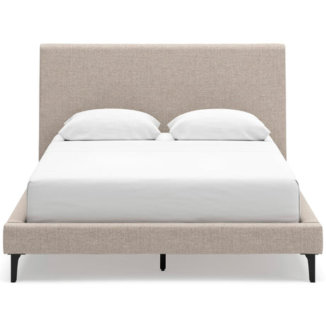 Cadmori Gray California King Upholstered Bed QK1097018