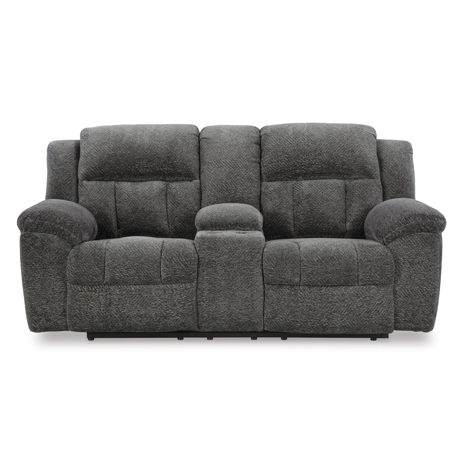 Frohn Graphite Console Reclining Loveseat QK1097701