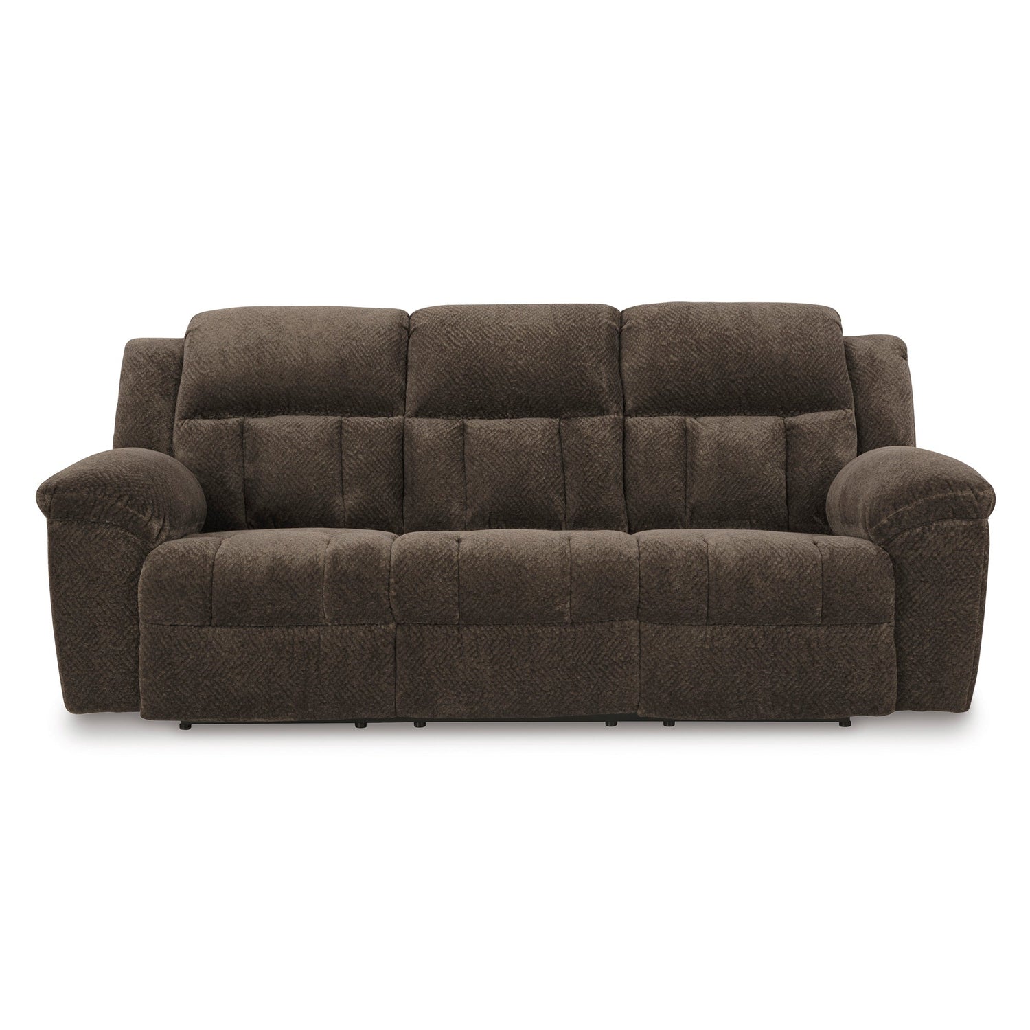 Frohn Chocolate Reclining Sofa QK1097703