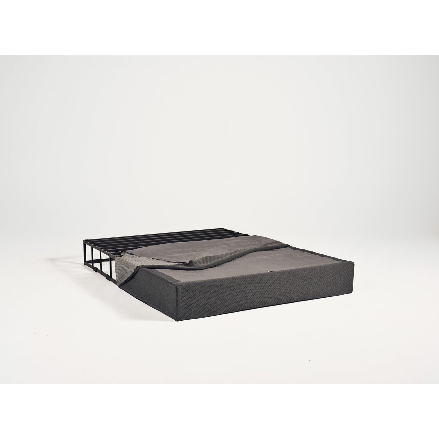 Detail view of Purple Standard Queen Flat Foundation