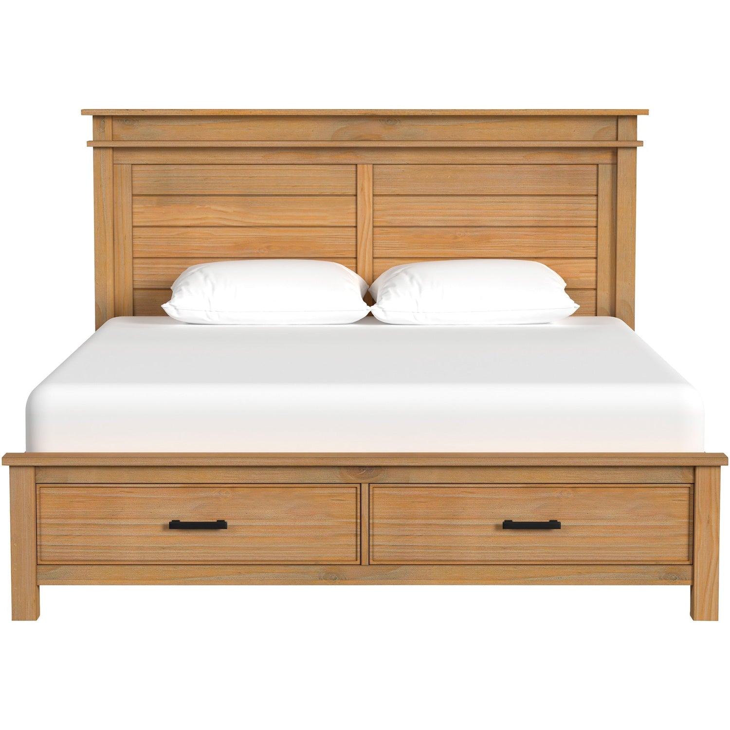Glacier Point Golden Java King Storage Bed QK1097961