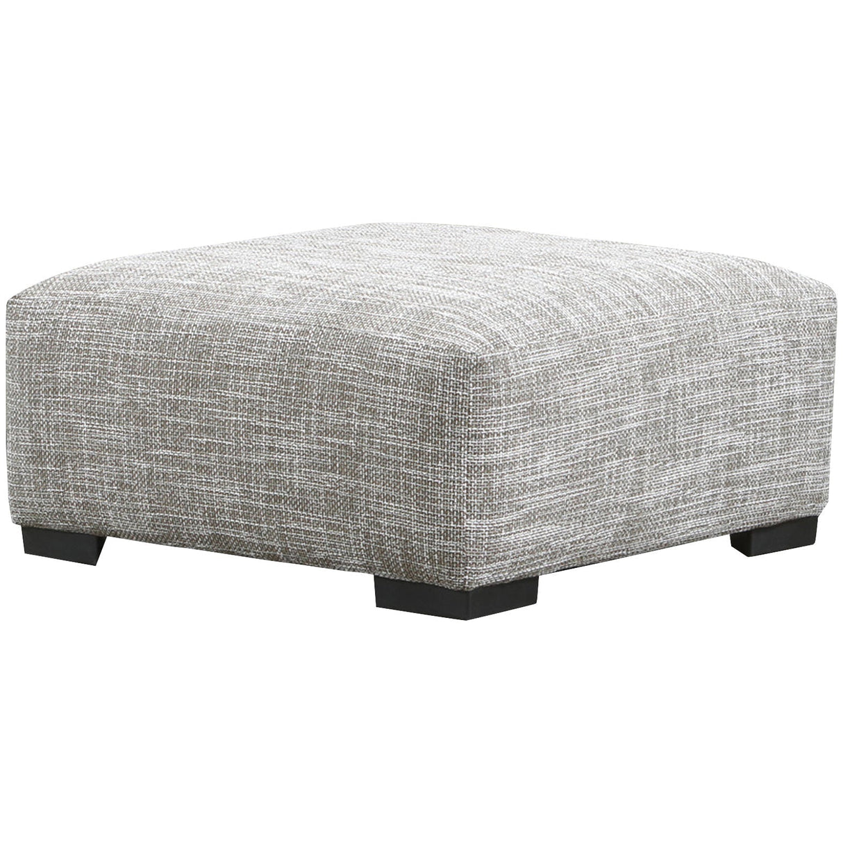 Front right view of Bronte Clover Cocktail Ottoman
