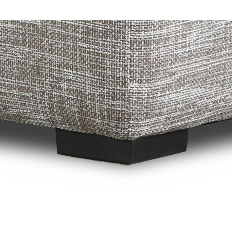 Detail view of Bronte Clover Cocktail Ottoman