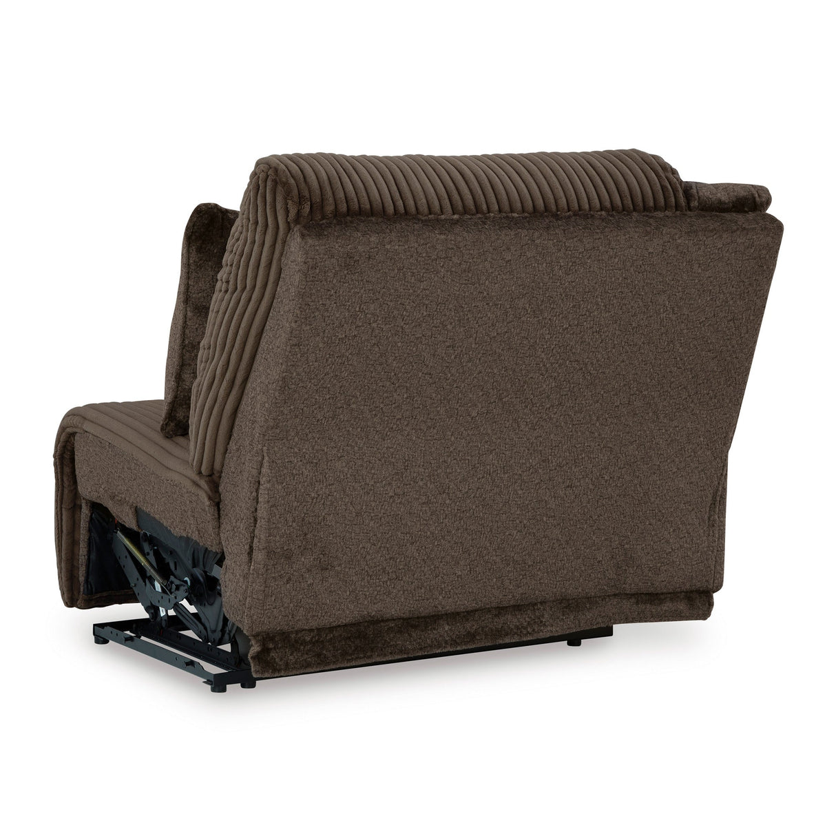 Back view of Top Tier Chocolate 2 Piece Reclining Sofa