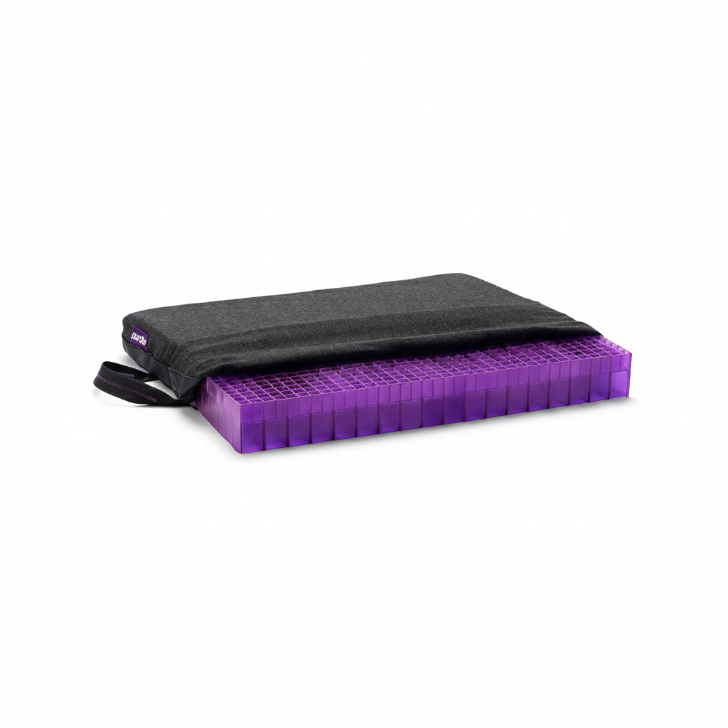 Purple Black Double Seat Cushion QK1098093