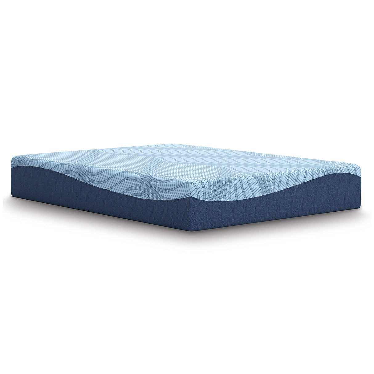 Front right view of Ashley Peak 2.0 12 Inch Memory Foam Queen Mattress