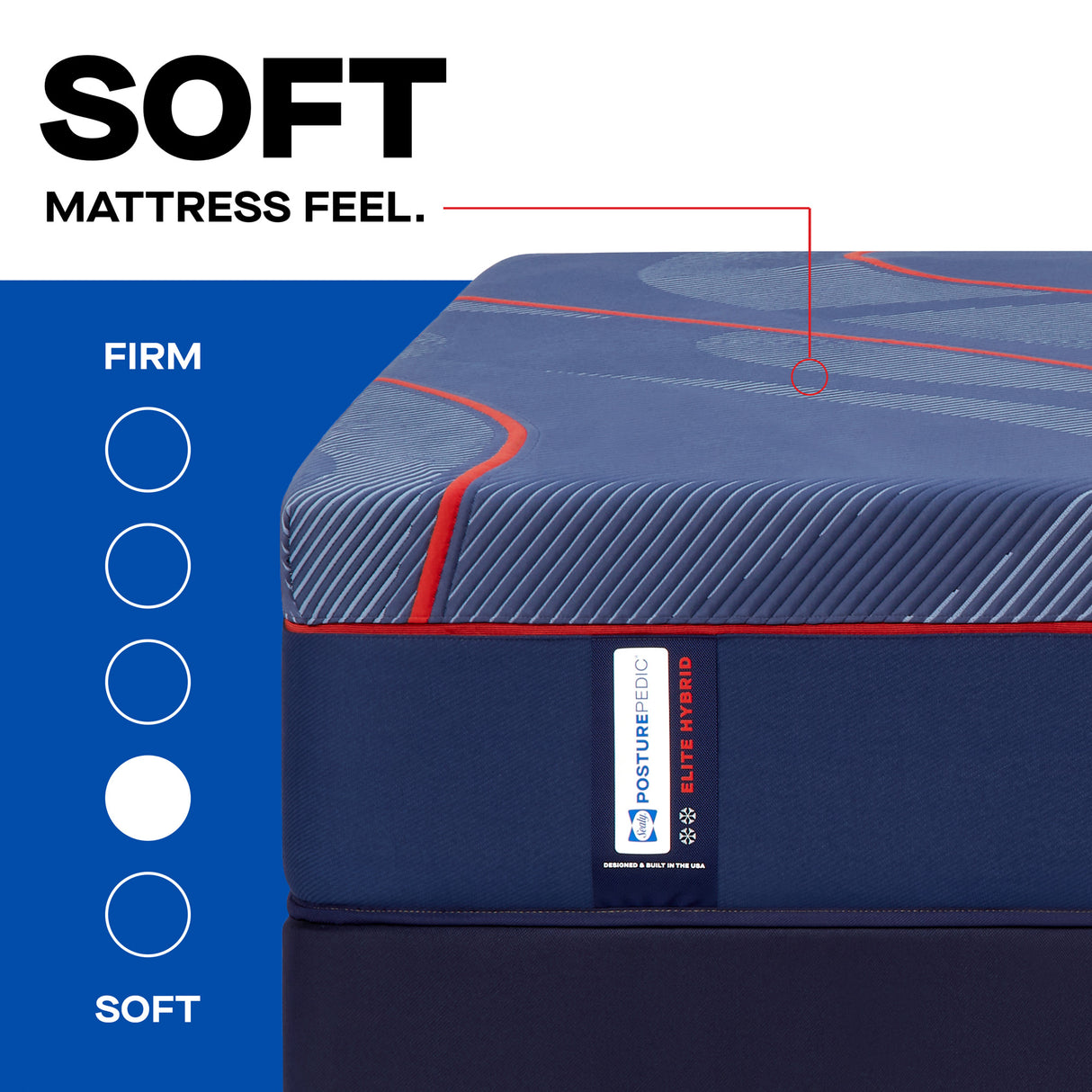 Sealy Posturepedic Elite High Point II Soft Hybrid Mattress