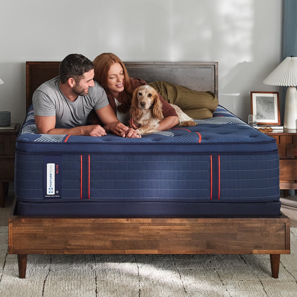 Room setting 2 featuring Sealy Posturepedic Elite Brenham II Firm Pillowtop Twin XL Mattress