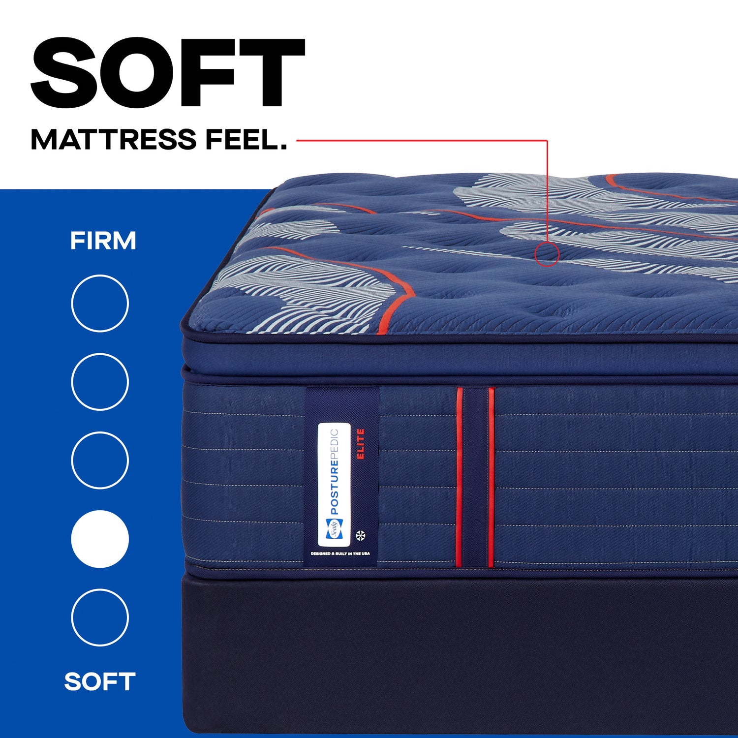 Sealy Posturepedic Elite Brenham II Soft Pillowtop Mattress