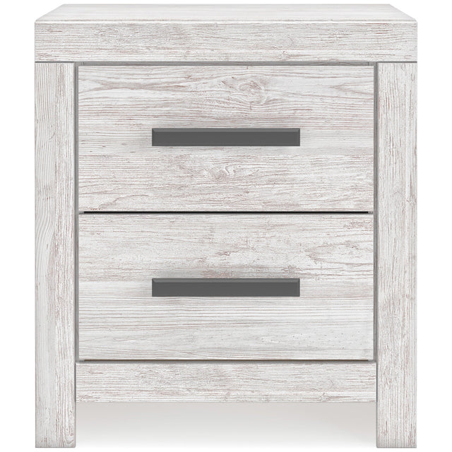 Cayboni White Nightstand QK1098696