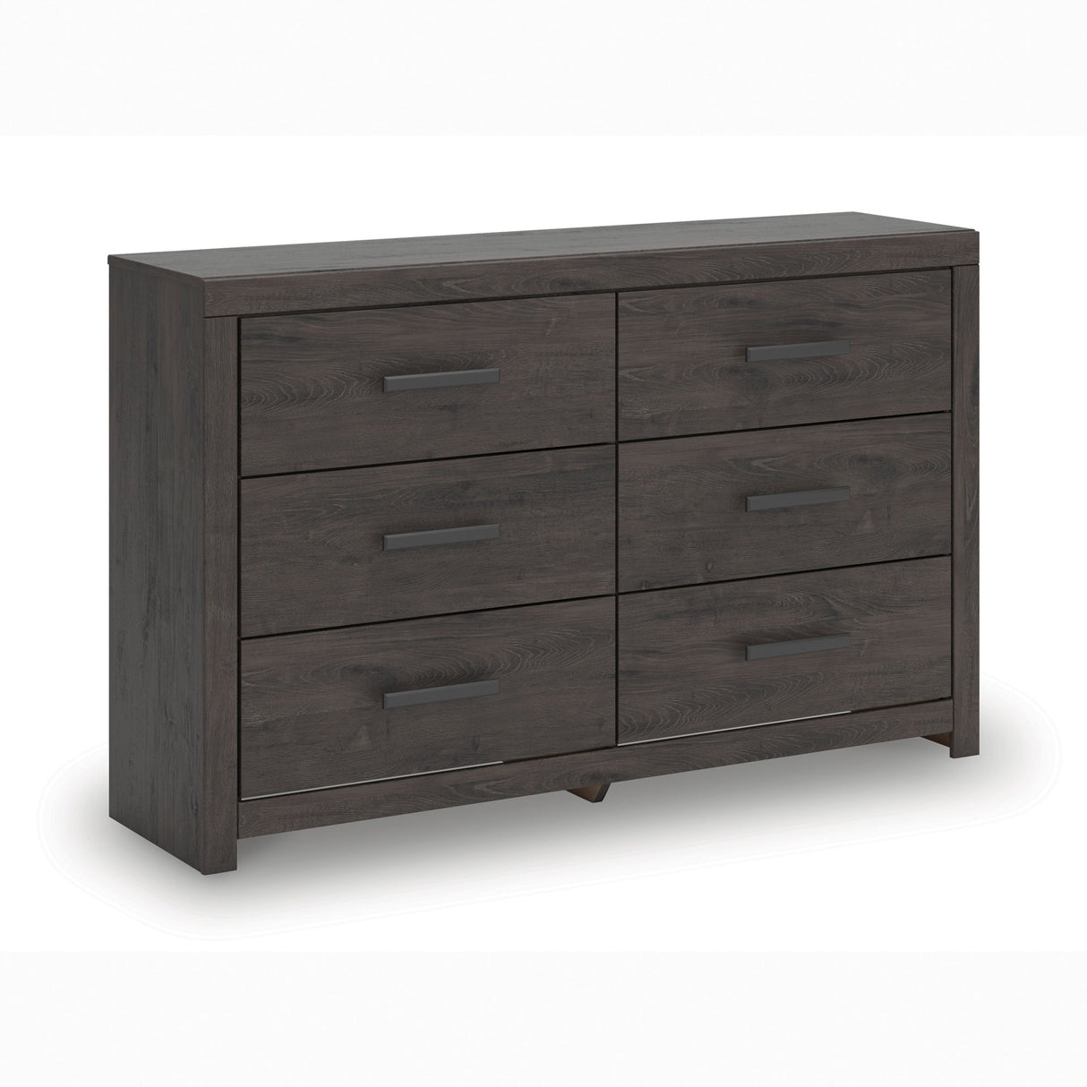Front right view of Prendonea Charcoal Dresser