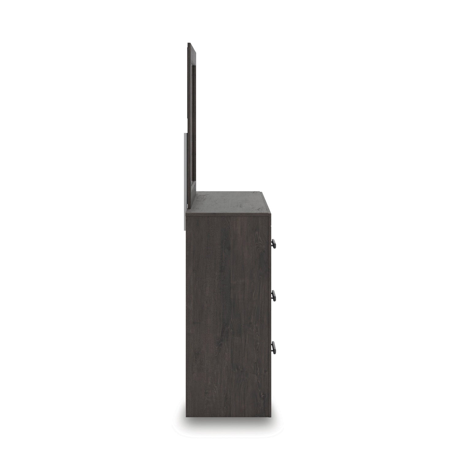 Side view of Prendonea Charcoal Mirror