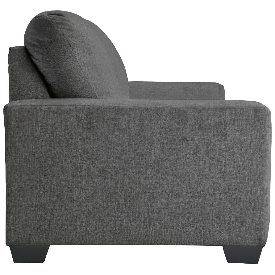 Side view of Rannis Pewter Full Sleeper