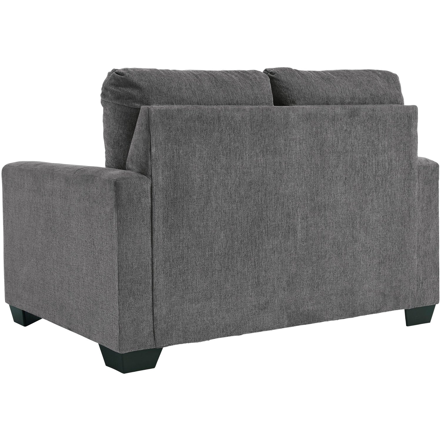 Back view of Rannis Pewter Twin Sleeper