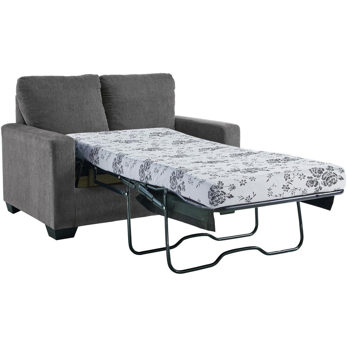 Detail view of Rannis Pewter Twin Sleeper