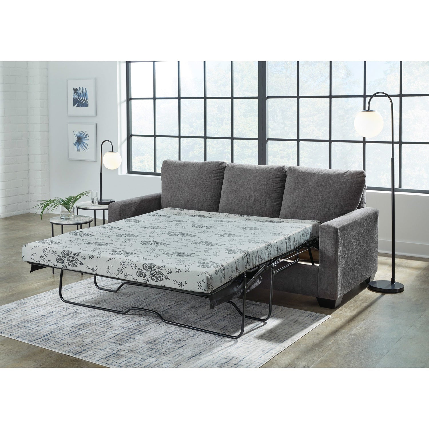 Room setting 3 featuring Rannis Pewter Queen Sleeper