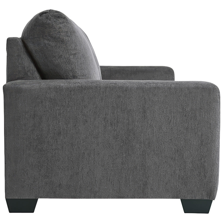 Side view of Rannis Pewter Queen Sleeper