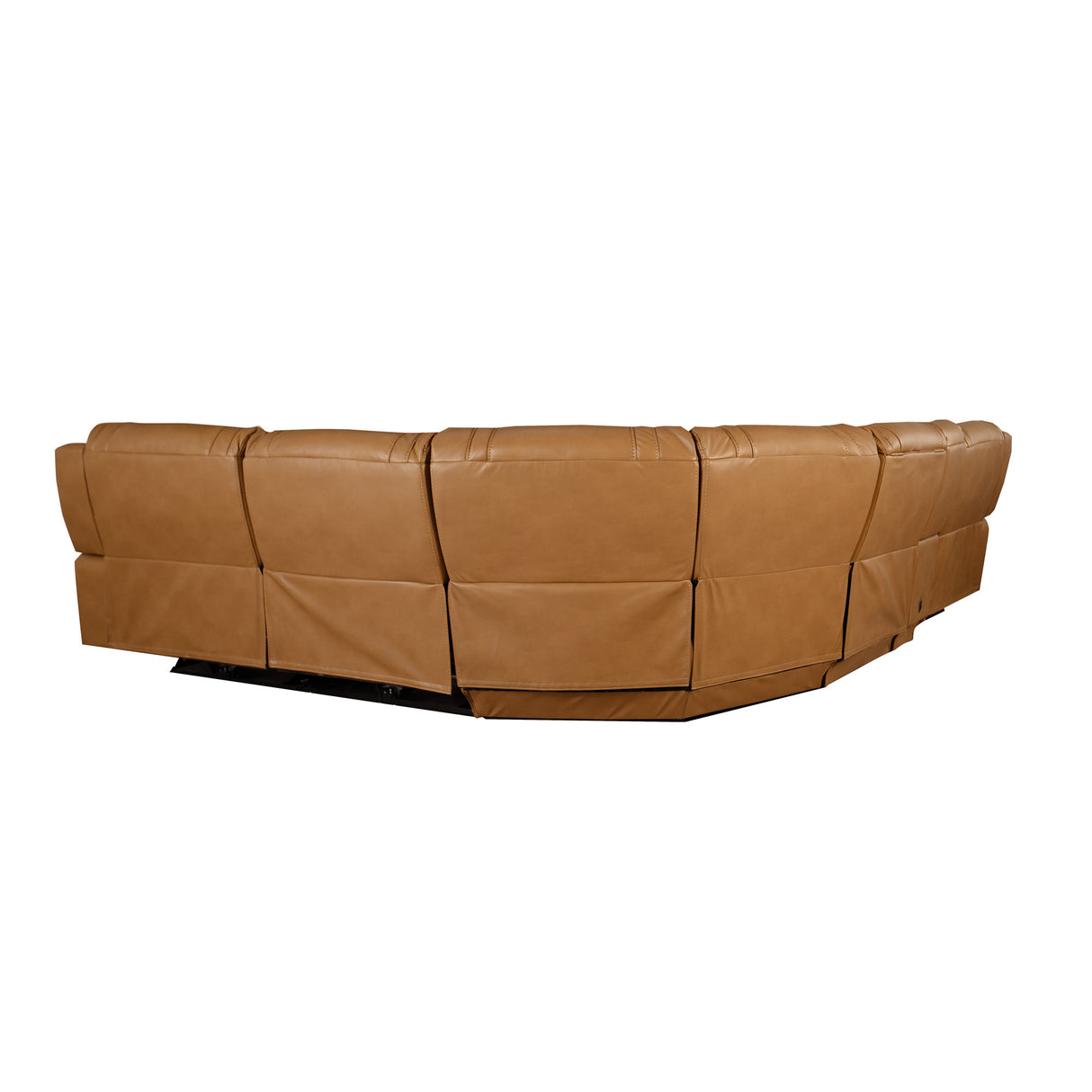 Back view of Bodhi Earth 6 Piece Power Sectional