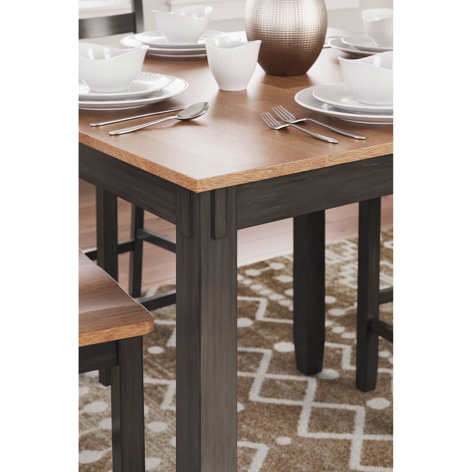 Gesthaven 5 Piece Square Counter Dining Set