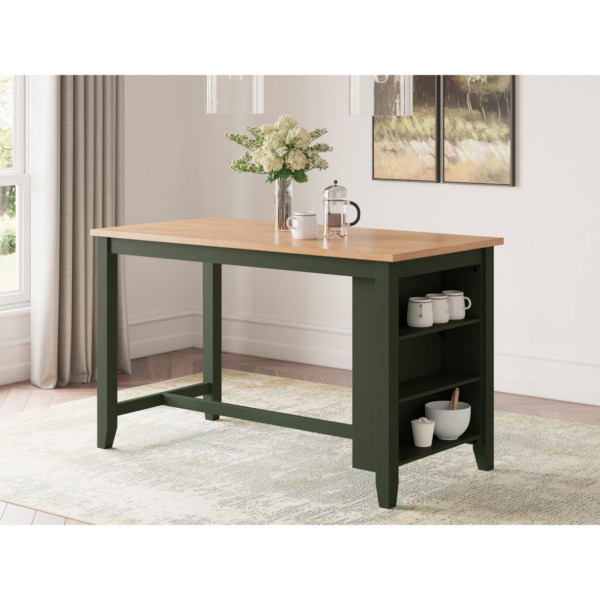 Gesthaven Rectangular Counter Table