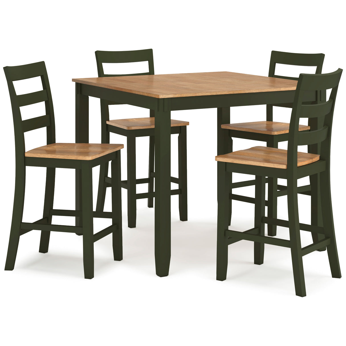 Gesthaven 5 Piece Square Counter Dining Set