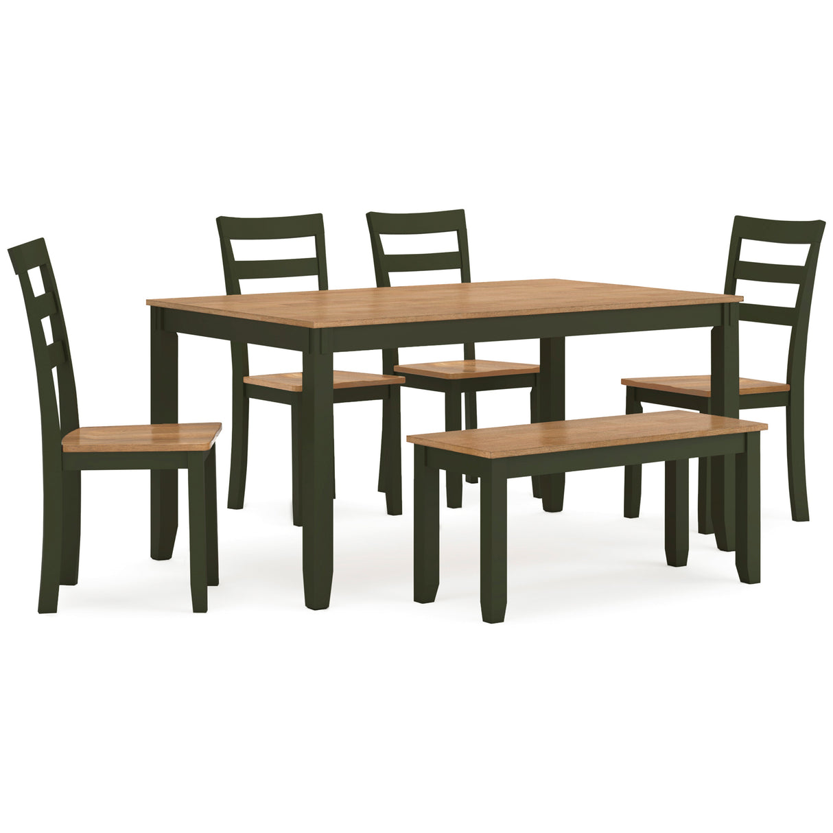 Gesthaven 6 Piece Rectangular Dining Set