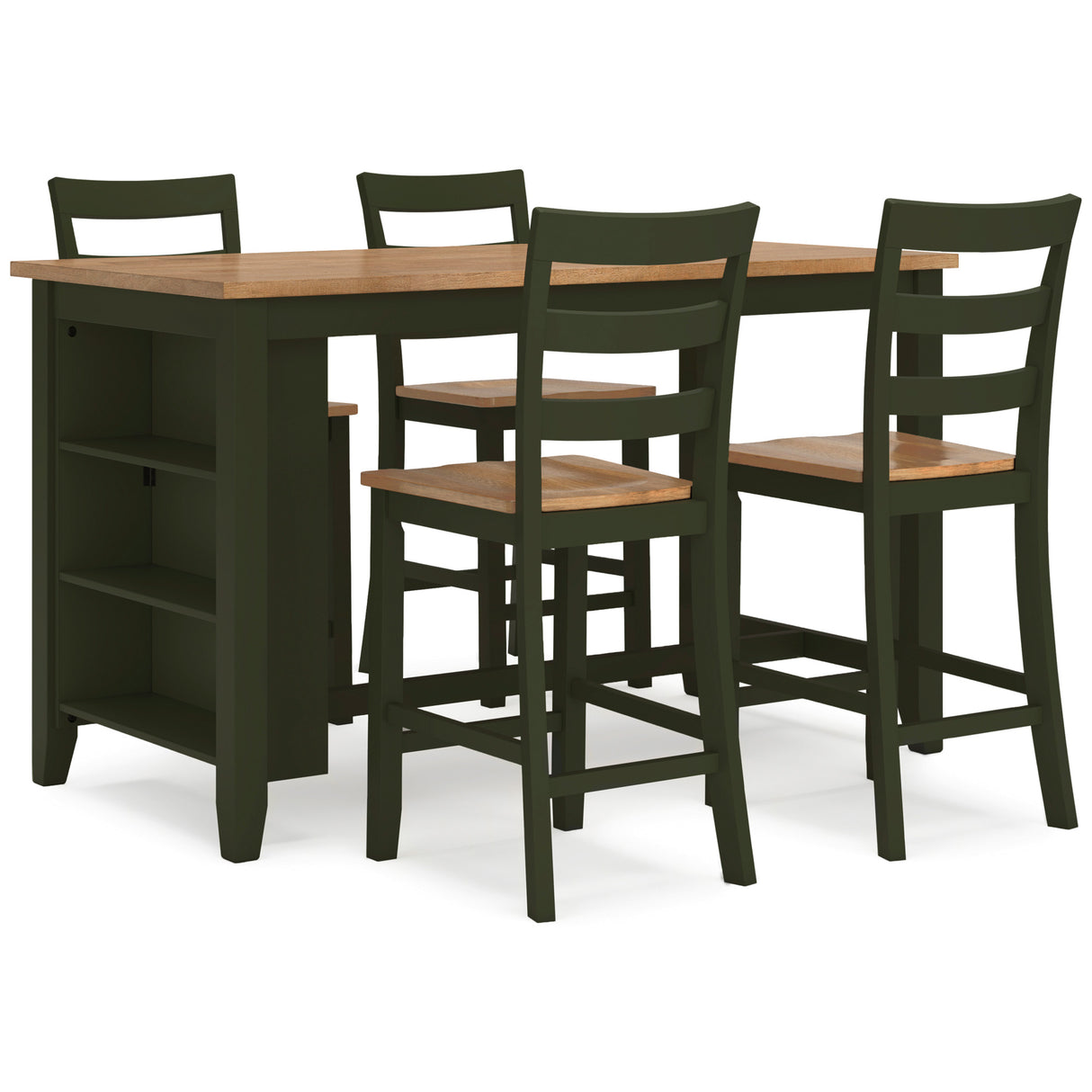 Gesthaven 5 Piece Rectangular Counter Dining Set