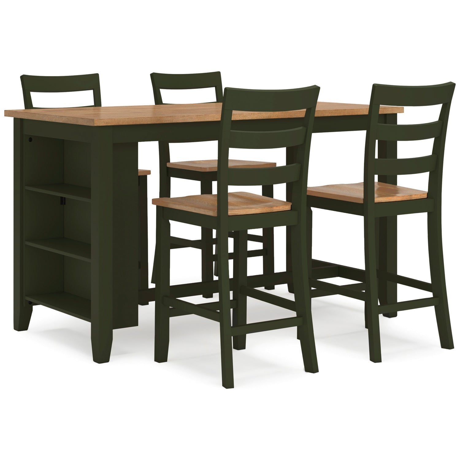 Gesthaven 5 Piece Rectangular Counter Dining Set